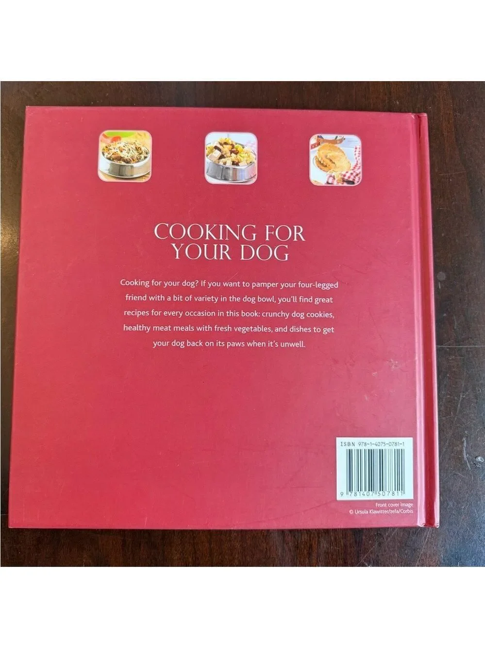 Cooking for Your Dog Book - Cookbook Hardcover